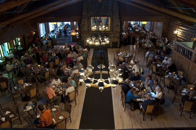 Old Faithful Inn Dining Room