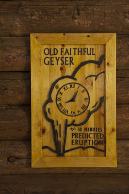 Old Faithful Eruption Clock