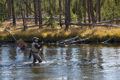 Fly Fisherman, Fire Hole River