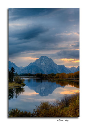 Sunset, Oxbow Bend