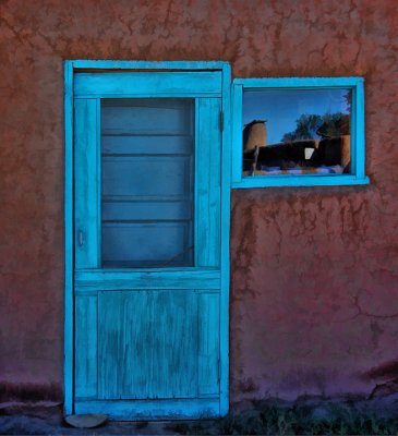 Pueblo Door