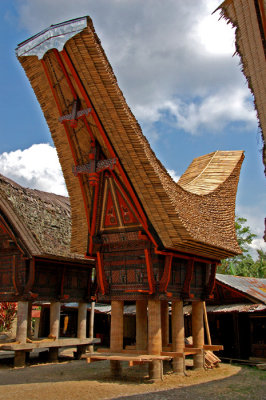 Torajan house, Sulawesi
