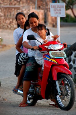 Family transport, Sulawesi