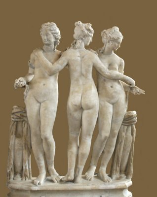 Musee du Louvre - The Three Graces