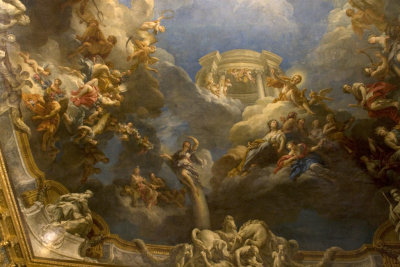 Chateau De Versailles - ceiling painting