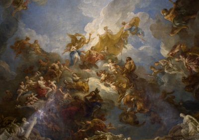 Chateau De Versailles - ceiling painting