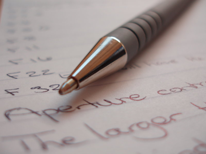 pen to paper