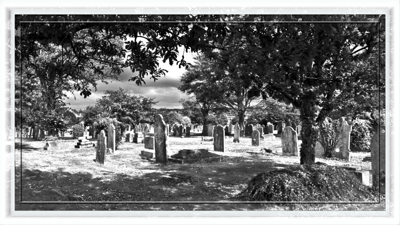 Graveyard at the top of Old St.Johns Road