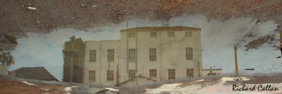Reflection of the old Ann Street Brewery