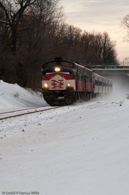 Train 931 at Pawling, NY.