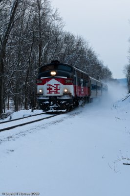 Train 9935 at Wingdale, NY.