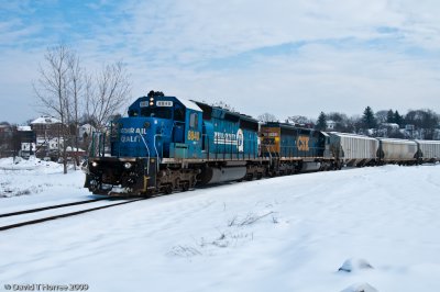 B957 at Hudson, NY.