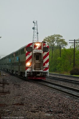 Metra 1258 at Downers Grove, Ill.
