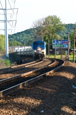 Amtrak 140 at North Haven, Ct.