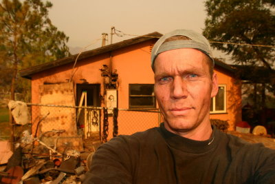 Morning After El Monte Fire - 2003