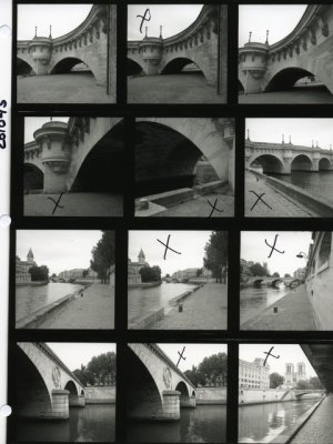 Paris Bridges Work Prints