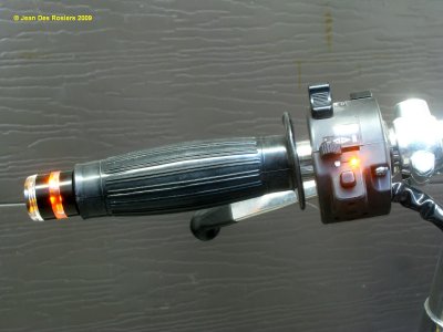 1191 New LED bar end flashers and pilot light