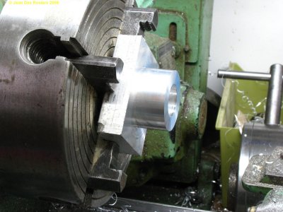 0233 making a manifold for Keihin FCR35 carburators