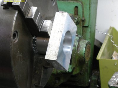 0234 making a manifold for Keihin FCR35 carburators