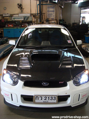 Impreza with VARIS Bonnet # 2