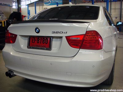 BMW Performance Trunk Spoiler + Eisenmann