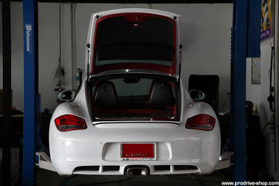 Porsche Cayman PDK + H&R Spring