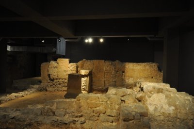 Roman city ruins, Museum of th City of Barcelona