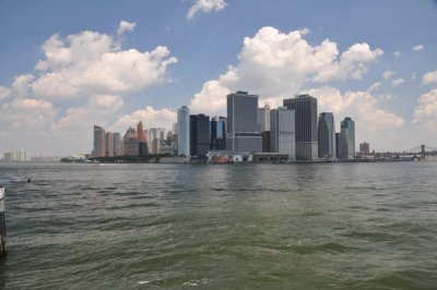 Lower Manhattan as viewed from Governer's Island