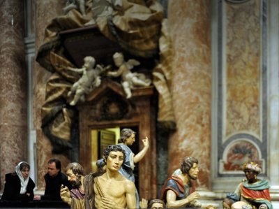 St. Peter's, Rome: Nativity Scene
