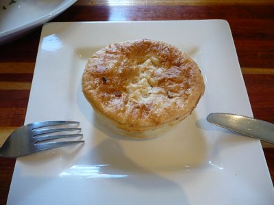 the Easter pie in the famous pie shop again