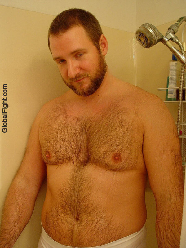 bearish gay man showering gym.jpg