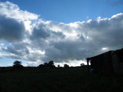 Clouds from B5056 near Winster