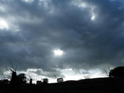 Clouds from B5056 near Winster