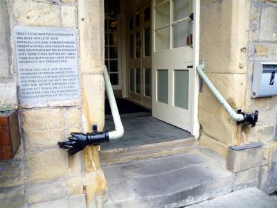 Side entrance to Rutland Arms