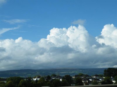 Clouds from the motorway