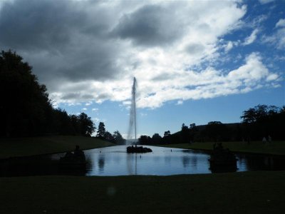 Canal pond with Emperor Fountain