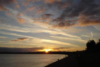 Swansea Bay sunset