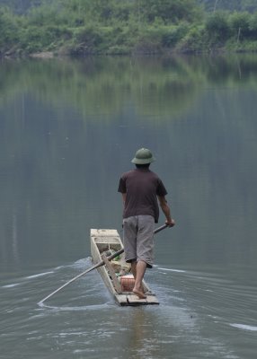 Fishing in Doc Moc, Ba Be Lake
