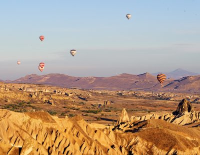 Dawn on Goreme Valley