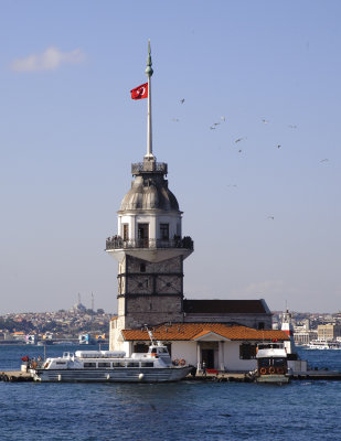 Kiz Kulesi Maidens Tower on the Bosphorus