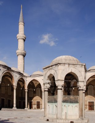 Blue Mosque Courtyard