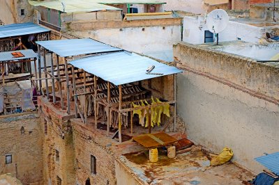 THE OLD TANNERY IN FEZ