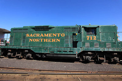Sacramento Northern Locomotive 712