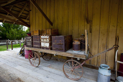 1883 Railroad Depot  Wagon