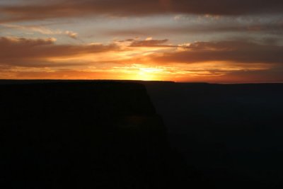 Grand canyon sunset