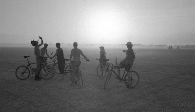 Late afternoon, Burning Man 96