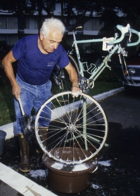 Wash those wheels