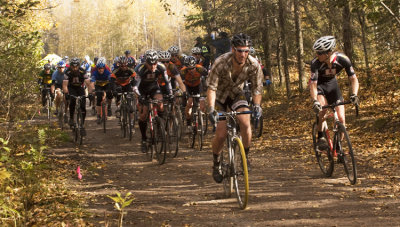 Start of the men's race