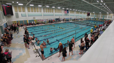 50 meter pool, Bartlett High School