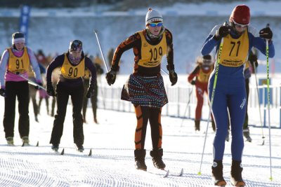 The fastest women at the start